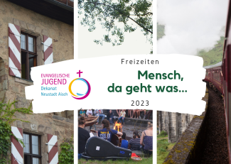 Deckblatt Flyer - Freizeiten 2023